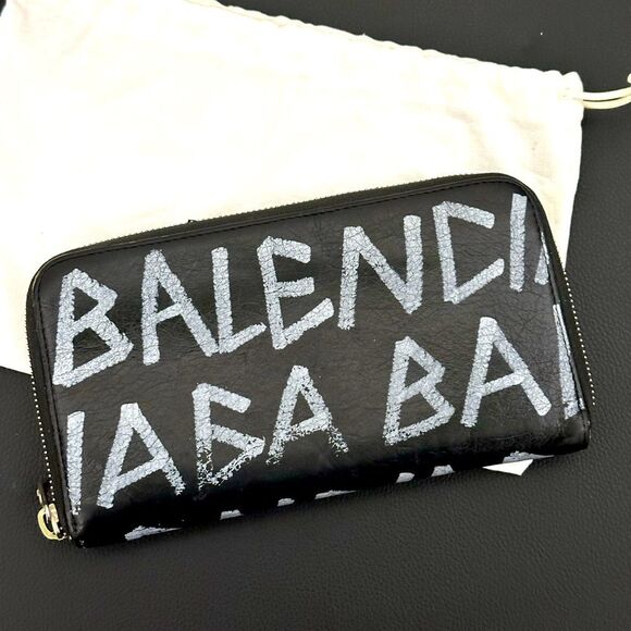 Balenciaga Handbags - Balenciaga Graffiti Long Wallet